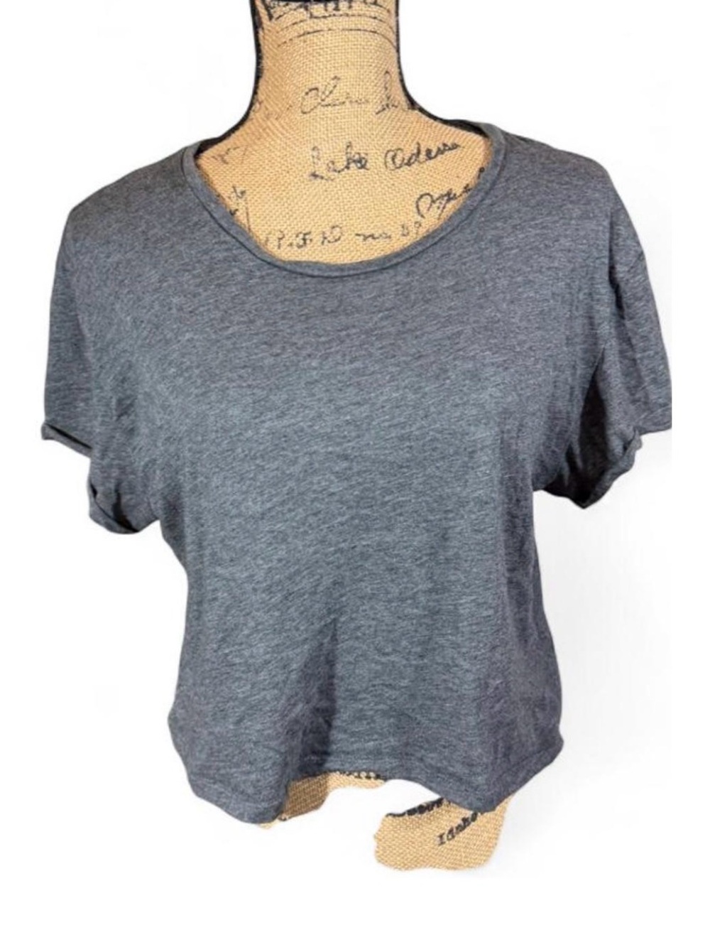 Rue 21 Gray Oversized Modal Blend T-Shirt Women's Large Casual Basic